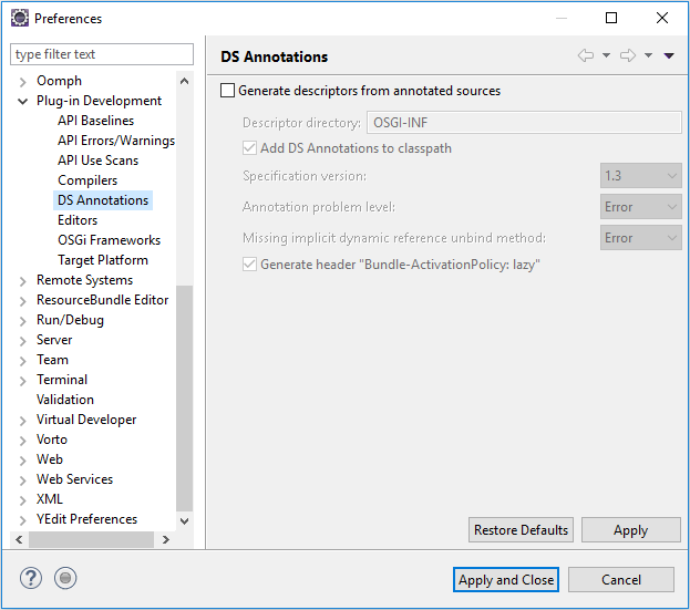 Generate Service Definitions from Annotations