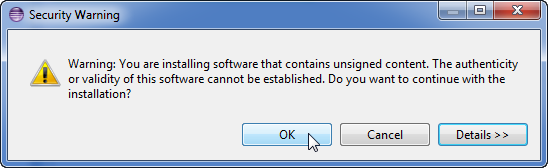 Step 5 - Eclipse Marketplace Install Dialog